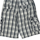 Lee Cargo Shorts - 34W 11L Grey Cotton