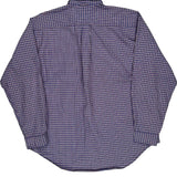 Tommy Hilfiger Checked Shirt - Large Blue Cotton