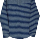 Tommy Hilfiger Striped Shirt - Small Blue Cotton