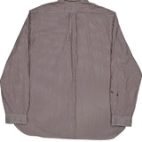 Ralph Lauren Striped Shirt - 2XL Red Cotton