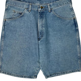 Wrangler Denim Shorts - 34W 9L Blue Denim