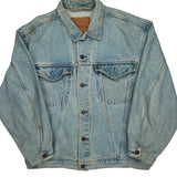 Levis Denim Jacket - Large Light Wash Denim