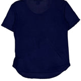 Armani Exchange Top - Large Blue Cotton