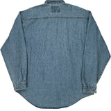 Vintage Levis Denim Shirt - Large Blue Cotton