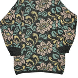 Unbranded Floral Jumper - Medium Multicoloured Acrylic