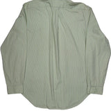 Vintage Ralph Lauren Striped Shirt - Large Green Cotton