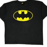 Batman Graphic T-Shirt - 2XL Yellow Cotton