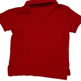 Age 3 Polo By Ralph Lauren Polo Shirt - 2XS Red Cotton