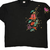 Anvil Single Stitch T-Shirt - 3XL Black Cotton