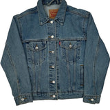 Levis Denim Jacket - Small Blue Denim