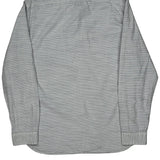 Timberland Striped Shirt - Large Blue Cotton