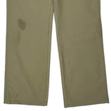 Dickies Cargo Carpenter Trousers - 34W 32L Khaki Cotton