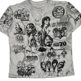 Rock Bands Marrockus Band T-Shirt - XL Grey Cotton