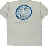 San Pedro & Peninsula Ymca Harbor Light Half Marathon & 5K Run/Walk Jerzees Single Stitch T-Shirt - XL White Cotton