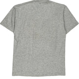 Christmas Fun Tees Single Stitch T-Shirt - Large Grey Cotton