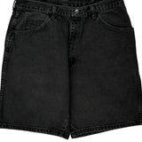 Wrangler Denim Shorts - 33W 9L Black Denim