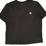 Carhartt T-Shirt - XL Black Cotton