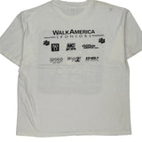 March Of Dimes Hanes Single Stitch T-Shirt - XL White Cotton Blend