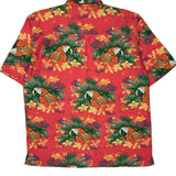 Island Republic Floral Hawaiian Shirt - Large Multicoloured Cotton Blend