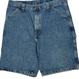 Wrangler Denim Shorts - 36W 9L Blue Denim