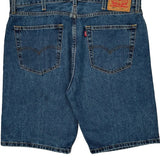 505 Levis Denim Shorts - 38W 10L Blue Cotton