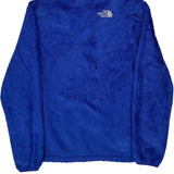 The North Face Fleece - Large Blue Polyester