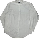 Yarmouth Ralph Lauren Shirt - Large White Cotton