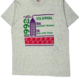 Fruit Of The Loom Graphic T-Shirt - XL Grey Cotton