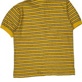 Tommy Hilfiger Striped Polo Shirt - Small Black Cotton