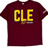 Cleveland Cavaliers Delta T-Shirt - XL Burgundy Cotton