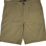 Quiksilver Chino Shorts - 34W 10L Khaki Cotton