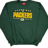 Green Bay Packers Nfl Sweatshirt - XL Green Cotton Blend