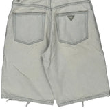 Guess Denim Shorts - 30W 11L Light Wash Cotton