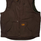 Unbranded Gilet - Large Brown Cotton