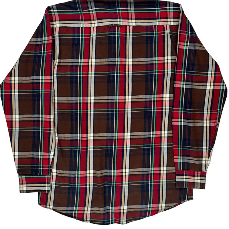 Gant Checked Flannel Shirt - XL Multicoloured Cotton