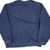 An American Tradition Fruit Of The Loom Football Sweatshirt - XL Navy Cotton