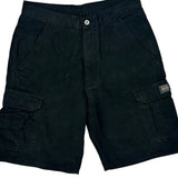 Unbranded Cargo Shorts - 34W 9L Black Cotton