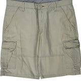 Wrangler Cargo Shorts - 36W 9L Beige Cotton