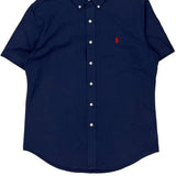 Ralph Lauren Short Sleeve Shirt - Medium Red Cotton