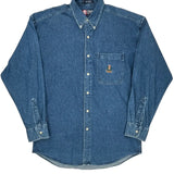 Chaps Ralph Lauren Denim Shirt - Medium Blue Cotton