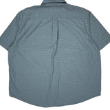 Carhartt Checked Short Sleeve Shirt - 2XL Blue Cotton