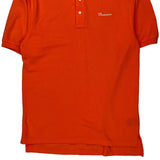 Tommy Hilfiger Polo Shirt - Medium Orange Cotton