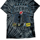 Dirt Late Model Dream 2021 Unbranded Graphic T-Shirt - Medium Blue Cotton
