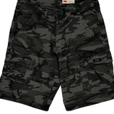 Wrangler Cargo Shorts - 30W 10L Camo Cotton