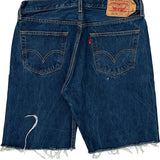 501Xx Levis Denim Shorts - 33W 9L Blue Cotton