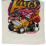Kings Royal Fruit Of The Loom Nascar Vest - Small White Cotton