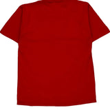 USo Fun Run Jerzees Single Stitch T-Shirt - Large Red Cotton Blend