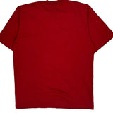 Vintage Adidas T-Shirt - Medium Red Cotton