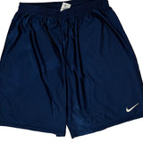 Vintage Made In USa Nike Sport Shorts - Large Navy Polyester