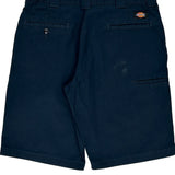 Dickies Shorts - 30W 11L Black Polyester Blend